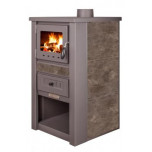 Kachle Nova Ceramic, 7,5 kW, 120 mm, mocca